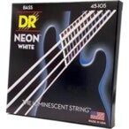 DR Strings NWB-40 Neon White fluorescerende basgitaarsnaren