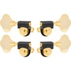 Grover 143G Lightweight Bass Machine Head, 2+2 Gold Lightweight Mechaniken für E-Bass