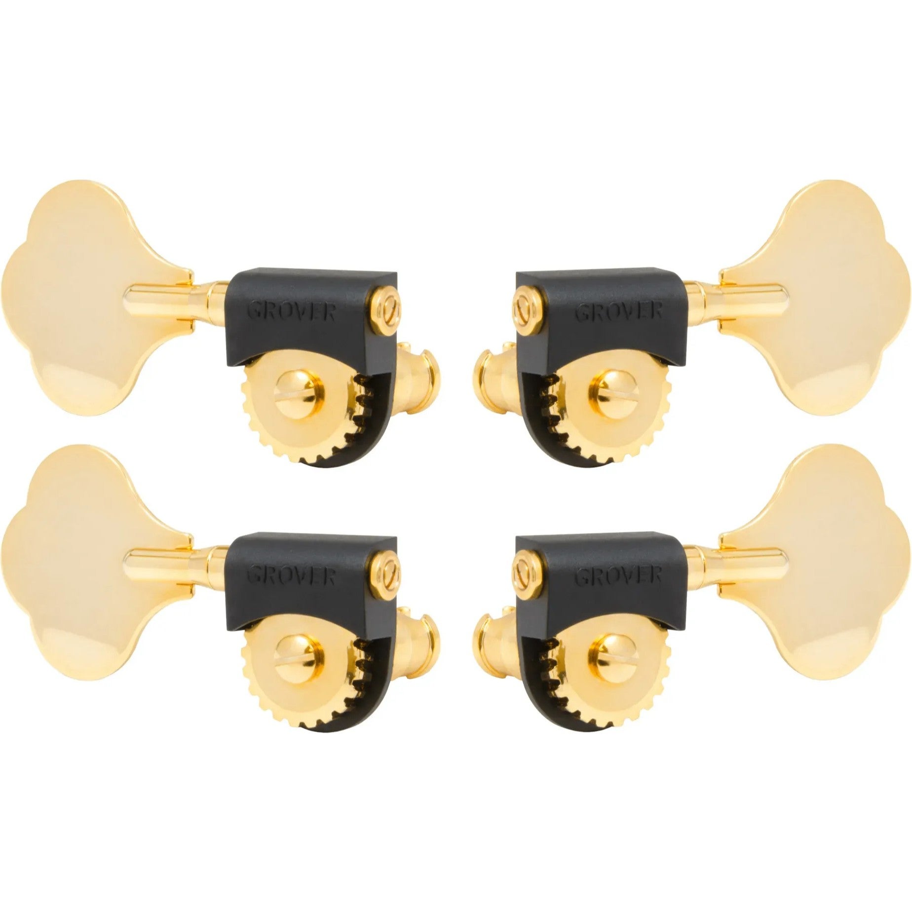 Grover 143G Lightweight Bass Machine Head, 2+2 Gold Lightweight Mechaniken für E-Bass