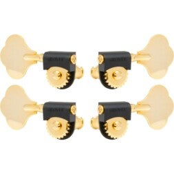 Grover 143G Lightweight Bass Machine Head, 2+2 Gold Lightweight Mechaniken für E-Bass
