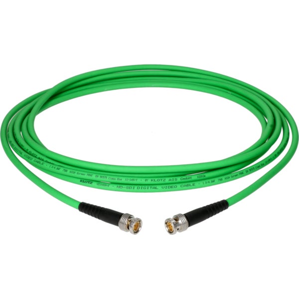 Klotz VU10H1DP0-1000 UHD Installatiekabel met BNCPro connectors 10 meter