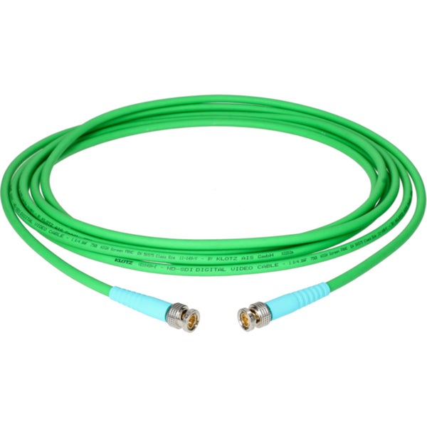 Klotz VU10HADP0-0300 UHD video-installatiekabel met BNCPro-connectoren 3 meter