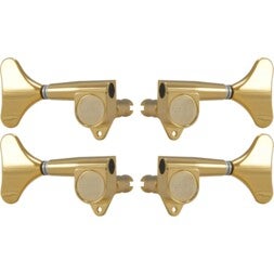 Grover 144G Mini Bass Machine Head, 2+2, Gold basgitaar stemmechanieken
