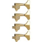 Grover 144G4 Mini Bass Machine Head, 4-in-Line, Gold Mini Bass Stemmechaniek