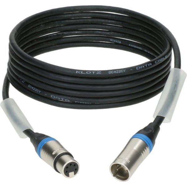 Klotz PD6-5XK22A003.0 Dubbel afgeschermde DMX kabel met XLR 3 meter