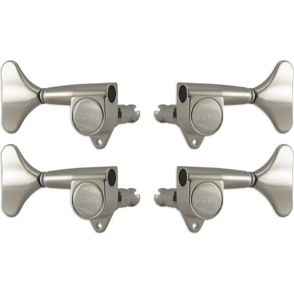 Grover 144N Mini Bass Machine Head, 2+2, Nickel basgitaar stemmechanieken