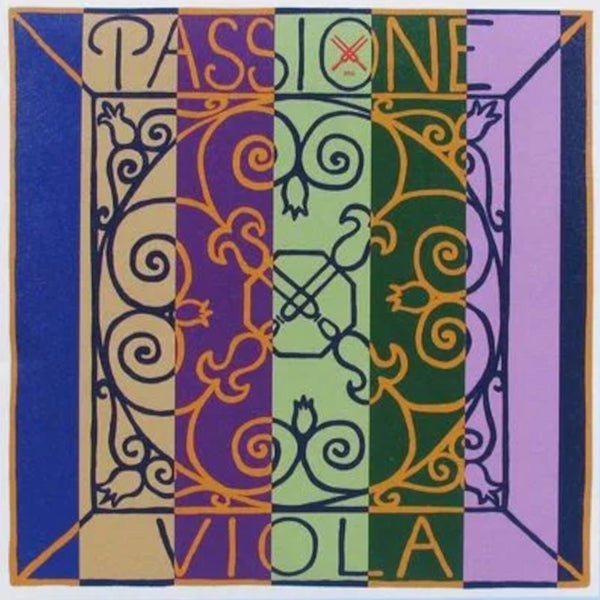 Pirastro 219081 Passione Solo Snarenset Viool, Medium, in enveloppen, met ball end E-1