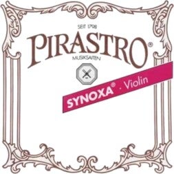 Pirastro 413021 Synoxa Snarenset Viool, Medium, in enveloppen, met ball end E-1