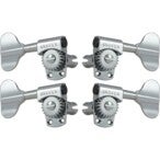 Grover 145C Titan Electric Bass Machine Heads, 2+2,Chrome Stemmechanieken voor basgitaartemmechanieken voor basgitaar