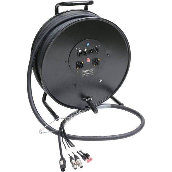 Klotz H3W33CT030 Professionele hybride kabel drum 30 meter