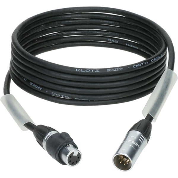 Klotz PD6-5XW11A010.0 DMX-kabel met XLR 5p 10 meter