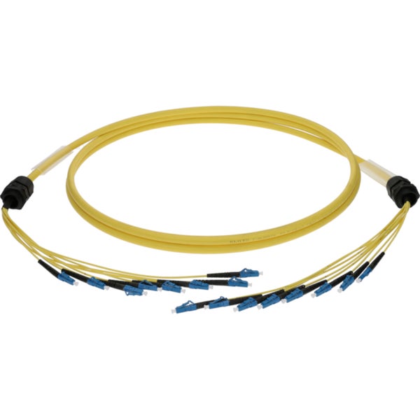 Klotz FO8BSMM015 8x LC breakout kabel 15 meter