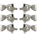 Grover 102-18N K Rotomatics w 18:1 Gear Ratio,Keystone,3+3,Nickel Elektrische gitaar stemmechanieken