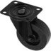 Adam Hall 372151BLK Swivel castor 100mm, zwart