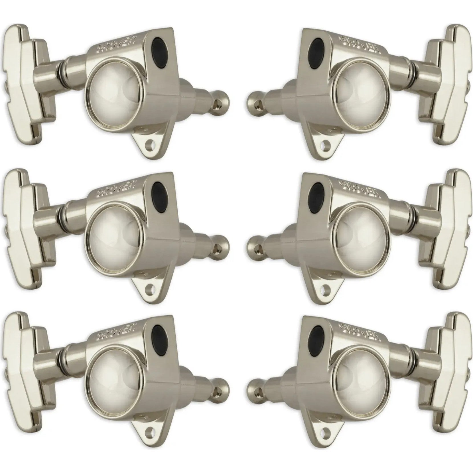 Grover 109-18N Super Rotomatics 18:1 Gear Ratio, 3+3, Nickel Gitaar stemmechanieken