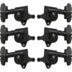 Grover 109BC Super Rotomatics 3-Step Button,3+3, Black Chrome Super Rotomatics stemmechanieken