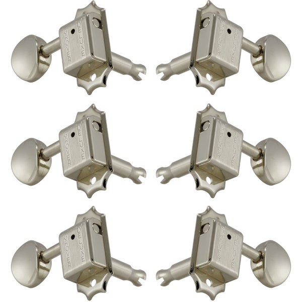 Grover 133C Deluxe Guitar Machine Heads,3+3,Chrome Gitaar stemmechanieken