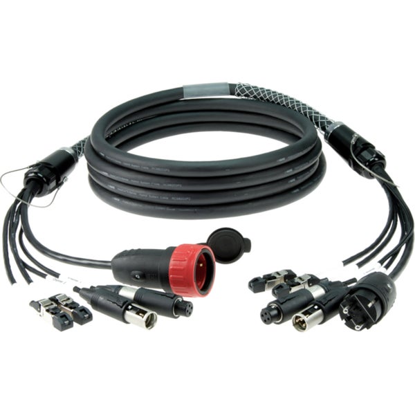 Klotz H4WCCDX050 Hybrid kabel voor audio, data en stroom 50 meter