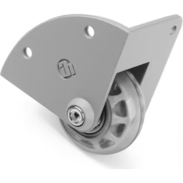 Adam Hall 37600S Corner castor met 48 mm wiel in aluminium gegoten behuizing