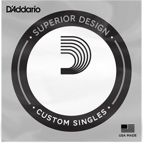 D'Addario J6201  Plain Steel Mandolin Single String voor vervanging, .010