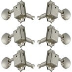 Grover 133N Deluxe Guitar Machine Heads,3+3,Nickel Gitaar stemmechanieken