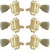 Grover 135G Vintage Guitar Machine Heads,3+3,Gold Gitaar stemmechanieken