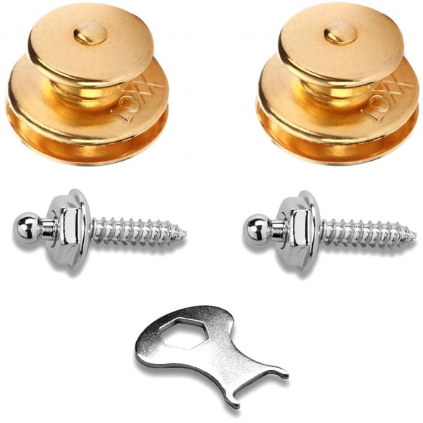 Richter 1584 LOXX Strap Lock Set, Gold