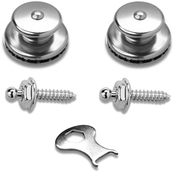 Richter 1958 LOXX Strap Lock Set, Chrome