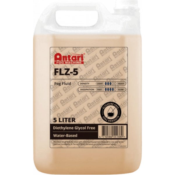Antari FLZ-5 Fog Fluid 5 liters - medium density