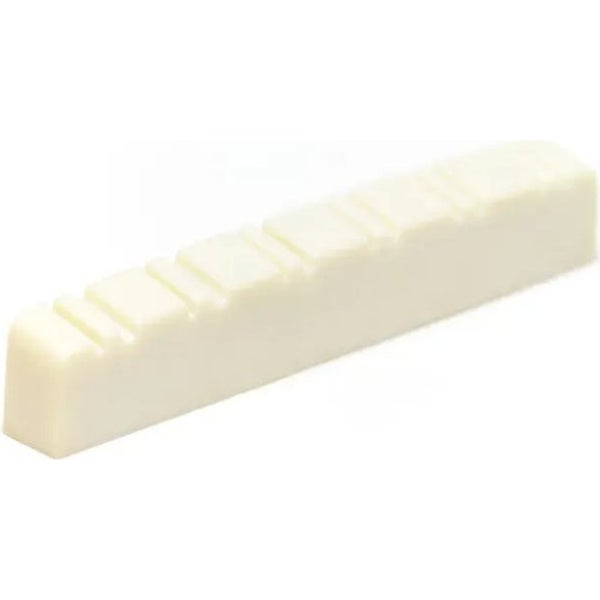 Graph Tech PQ 1500 L0 TUSQ Guitar Nut Vlak, Gesleufd, 12-snarig, Linkshandig
