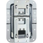 Adam Hall 270837 Lid Stay Large Cranked with Hinge and Click-Stop Fu Lid stay met click-stop functie
