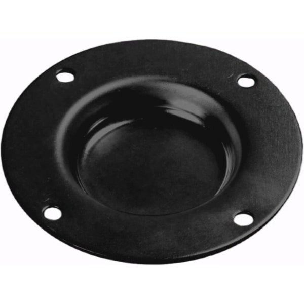 Adam Hall 4905BLK Recessed stacking dish, black stacking-schotel zwart