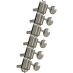 Grover 136N6 Vintage Deluxe Guitar Machine Heads,6-in-Line,Nickel Gitaar stemmechanieken nickel finish