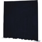 Wentex P&D Curtain Napoli Velvet (USA) Donkerblauw - 3.35 m x 4.27 m (B x H) - geplooid