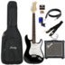 Fazley Classic Series FST118 Black elektrische gitaar starterset