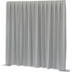 Wentex P&D Curtain Dimout 7.67 oz/yd² (USA) Lichtgrijs - 3.35 m x 3.05 m (B x H) - geplooid