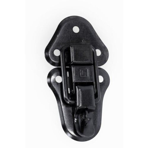 Adam Hall 1602BLK Medium surface-mounted lock KTL, black Medium surface-mounted lock black