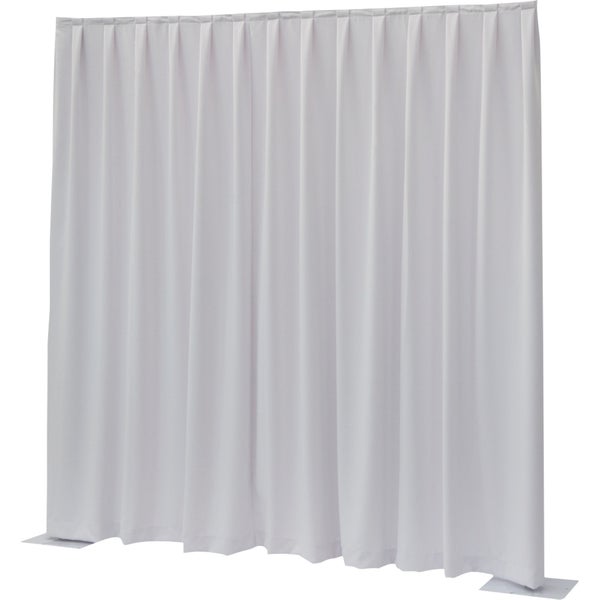 Wentex P&D Curtain MGS 5.16 oz/yd² (USA) Wit - 3.35 m x 4.27 m (B x H) - geplooid