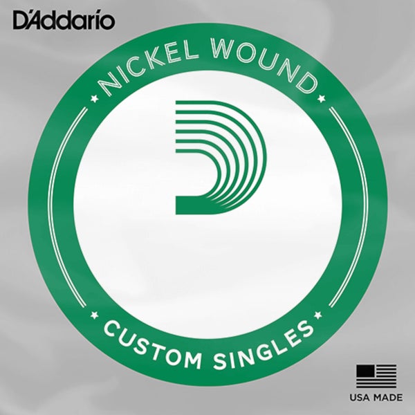 D'Addario XLB067 Single XL Nickel Wound 067 Long Scale Nickel Wound Bass Snaar