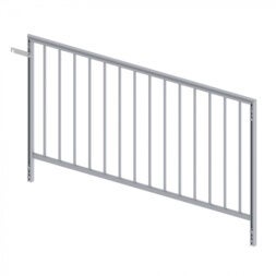 Showgear Mammoth Dex Balustrade XS 2 m - aluminium