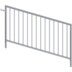 Showgear Mammoth Dex Balustrade XS 2 m - aluminium