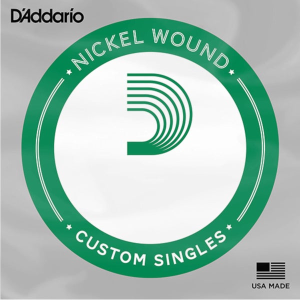 D'Addario XLB080 Single XL Nickel Wound 080 Long Scale Bass Snaar – 080
