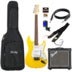 Fazley Classic Series FST118 Yellow elektrische gitaar starterset