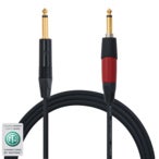 Devine GIT MUTE-N-3-S gitaarkabel met Neutrik Silent Plug, recht, 3m
