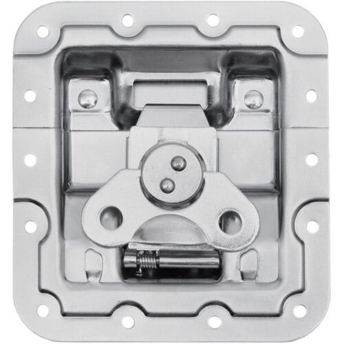 Adam Hall 172631 Butterfly Latch short cranked 14 mm deep Butterfly lock short, jacketed, 14 mm deep