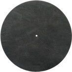 Richter 1721 Anthrazit Leren platenspeler mat / slipmat
