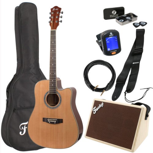 Fazley FE118CN western guitar starter kit