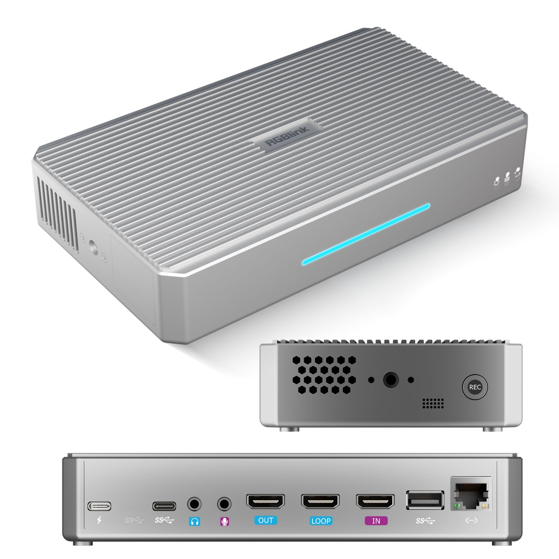RGBlink streamZ capture card en video productie station
