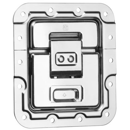 Adam Hall 17500 Flightcase Latch cranked 9.5 mm deep Flight case lock with curl, 9.5 mm deep