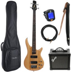 Fazley Modern Series FMB218 Natural basgitaar starterset